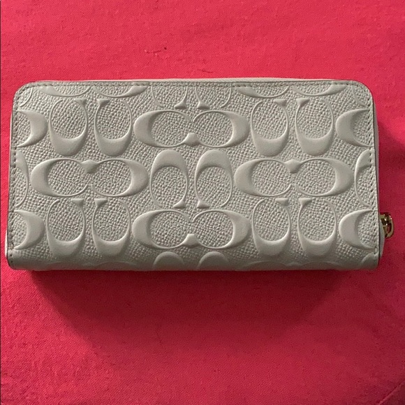 🆕 Coach Accordion ZIP Wallet in sig. Leather - Picture 2 of 5